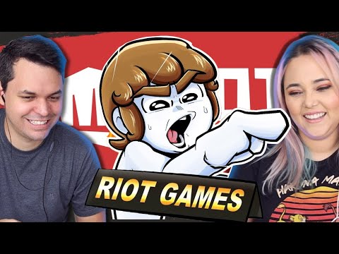 REACT cansei da riot E EU VOU FALAR MAL DESSA BAGAÇA (Drawn Mask)