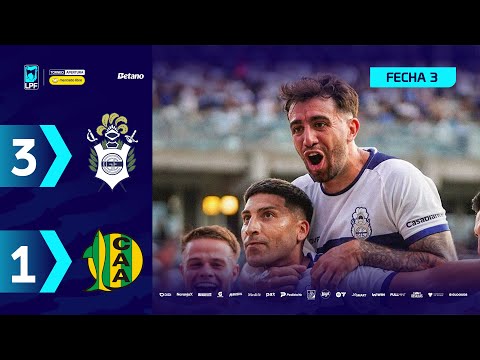 GIMNASIA 3 - 1 ALDOSIVI | Resumen del partido | #TorneoMercadoLibre 2026 🏆
