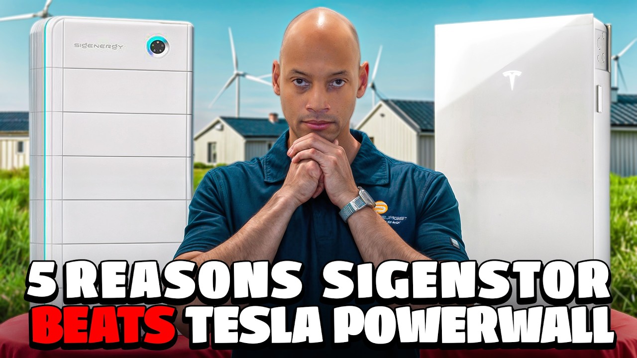 5 Reasons SigenStor Beats Tesla Powerwall