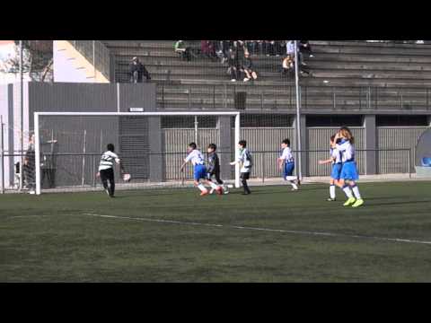 U.E.Sants Alevín "F" vs GRAN Pª ESPANYOLISTA MANIGUA A - Gol Jorge