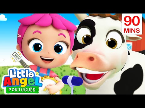 Capa de Seu McDonald Tinha uma Fazenda + Mais | Canal do Joãozinho - Little Angel Português