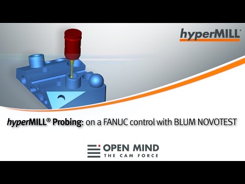 CNC Machining: Probing cycles | FANUC control | hyperMILL