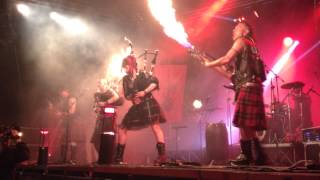 Triskell 2014 Trieste - Celtica Pipes rock - Thunderstruck