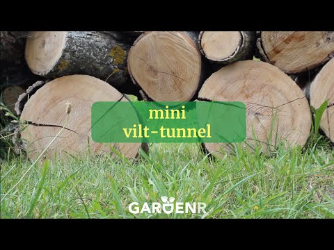 Mini vilt-tunnel - Trädgårdshacks med GardenR