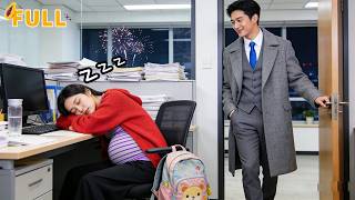 Overworked single mom fell asleep in CEO's office late at night—CEO walked in&heart skipped a beat!