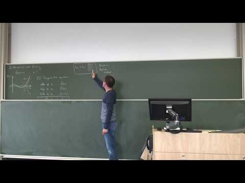Mathematics for Chemists, Lecture 9 - Numerical optimisation