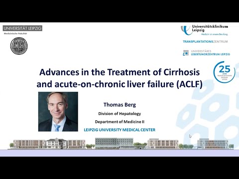 A-TANGO Masterclass 2022 - Advances in the Treatment of Cirrhosis and ACLF (Prof. Dr. Thomas Berg)