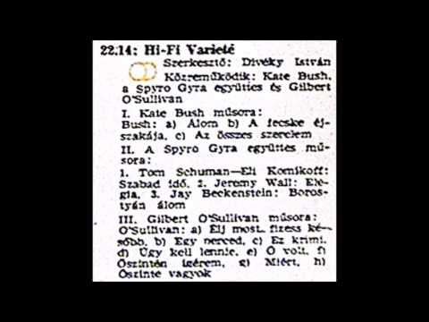 Hi-Fi Varieté. Szerkesztő: Divéky István. 1983.03.27. 3.műsor. 22.14-23.14.