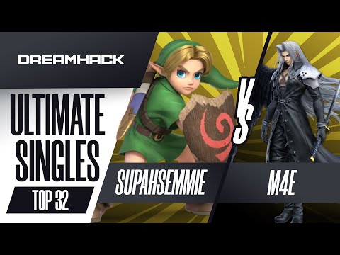 Supahsemmie vs M4E - Ultimate Singles Top 32 - DreamHack Rotterdam