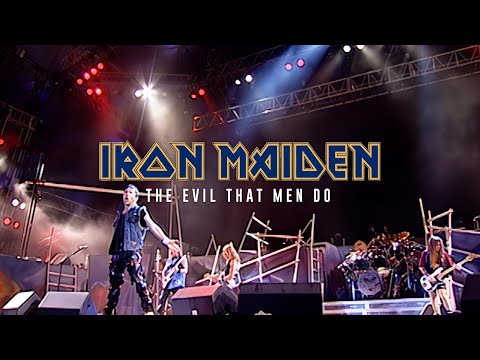 Iron MaIden - The Evil That Men Do (Rock In Rio 2001 Remastered) 4k 60fps