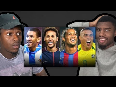 PREM FANS REACTS TO - Top 8 Showmen in Brazilian Football!!