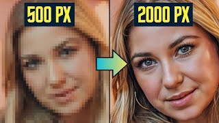 Agrandir une Photo Basse Définition (MAGIQUE!) grâce à l'IA