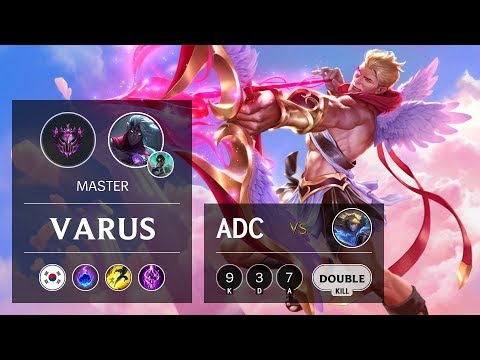 Varus ADC vs Ezreal - KR Master Patch 9.15
