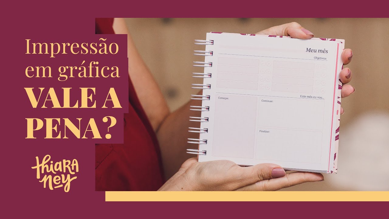 Como imprimir miolo de planner em gráfica