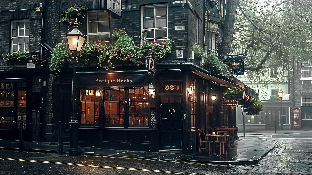 𝐘𝐨𝐮'𝐫𝐞 𝐢𝐧 𝐀𝐧𝐭𝐢𝐪𝐮𝐞 𝐁𝐨𝐨𝐤𝐬𝐭𝐨𝐫𝐞 | 𝐌𝐨𝐨𝐝𝐲 𝐋𝐨𝐧𝐝𝐨𝐧 𝐀𝐦𝐛𝐢𝐞𝐧𝐜𝐞 | 𝐃𝐚𝐫𝐤 𝐀𝐜𝐚𝐝𝐞𝐦𝐢𝐚 𝐌𝐮𝐬𝐢𝐜 𝐭𝐨 𝐒𝐭𝐮𝐝𝐲, 𝐑𝐞𝐚𝐝, 𝐖𝐫𝐢𝐭𝐞