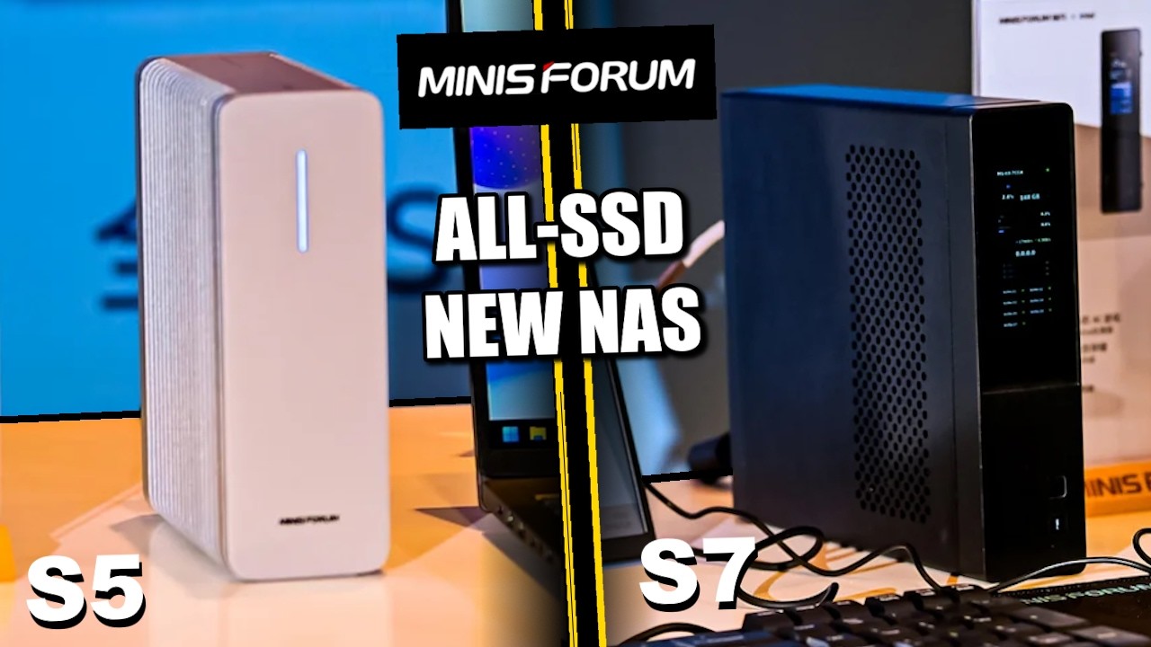 Minisforum S5 and S7 All Flash NAS Revealed