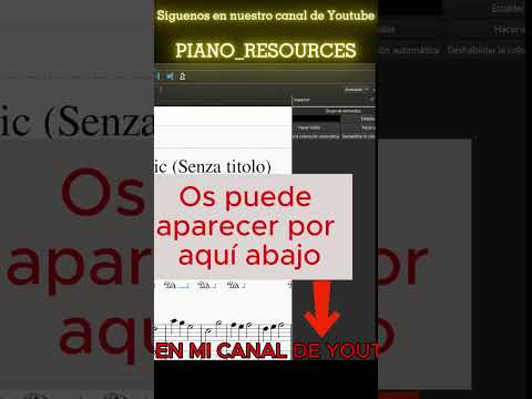 Usa Musescore para estudiar partituras prt.1 #piano #tecnicadepiano#short