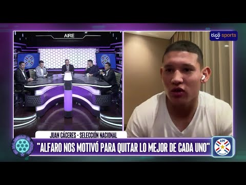 Juan Cáceres | Paraguayan national team | Interview on Her Majesty Football
