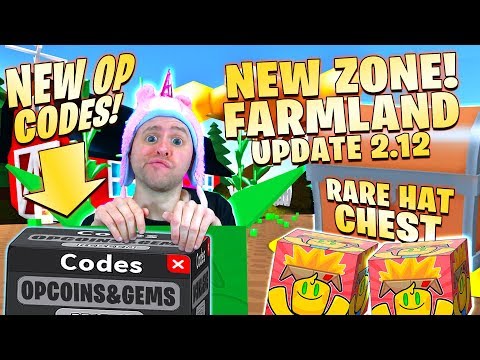 Steam Community Video New Farmland Zone Op Codes Rare Hat Chest Clans Farm Update 2 12 Roblox Unboxing Simulator