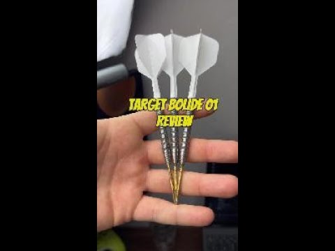 Darts review of the Target bolide 01's!