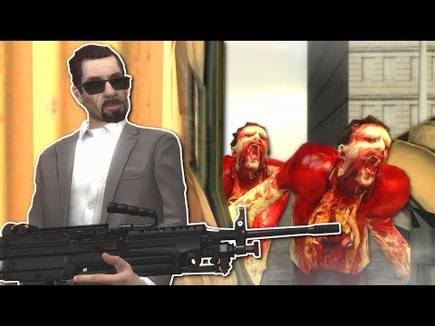 SURVIVAL IN ZOMBIE FILLED CITY! - Garry's Mod Gameplay - Gmod Zombie Survival