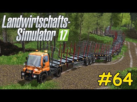 Let's Play LS17 Forstwirtschaft Teil 64 - NEUES XXXL ANHÄNGER PROJEKT STARTET | Liongamer1
