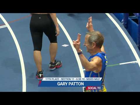 80 Year Old Sets Indoor Mile World Record at The Armory [Full Race Replay]