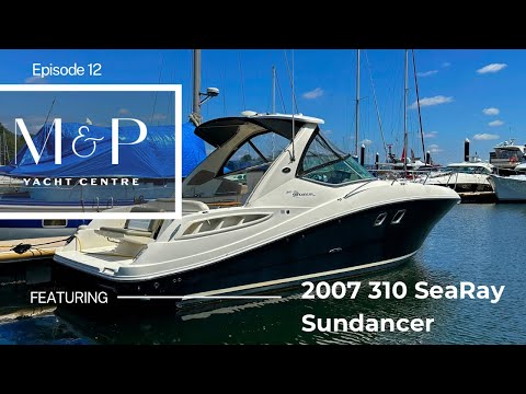 2007 Sea Ray Sundancer 310 Squeeze More In Video