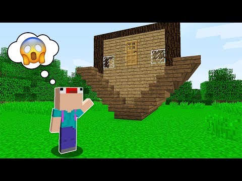 NOOB'UN YENİ TERS EVİ! 🏠 - Minecraft
