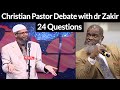 Christian Pastor Debate with Dr Zakir Naik In LIve Question Answer Session