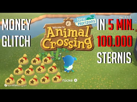 100.000 Sternis in 5 Min. Animal Crossing New Horizons (Glitch German) | TeamHorizon