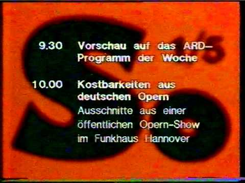 ARD Fragment Programmvorschau 1983 (Video 2000)