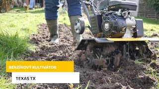 Benzínový kultivátor TEXAS TX 611TG Dual-Shaft