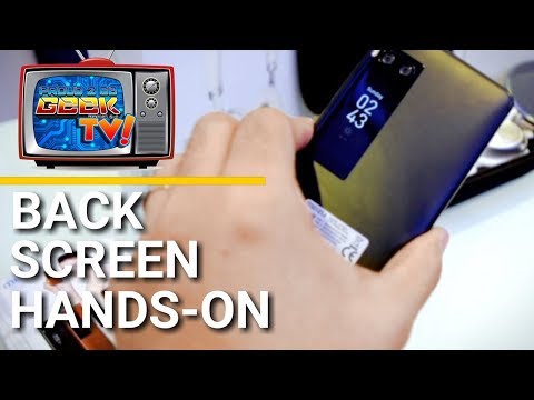 Meizu Pro 7 Back Screen Hands-On!!