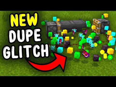 EASY DUPLICATION GLITCH Minecraft Bedrock 1.21+! (❌NOT WORKING❌)
