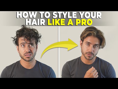 How to Style your Hair Properly | Medium Length Men's...