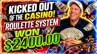 KICKED OUT OF THE CASINO! #best #roulette #system #viralvideo #gaming #money #business #trending