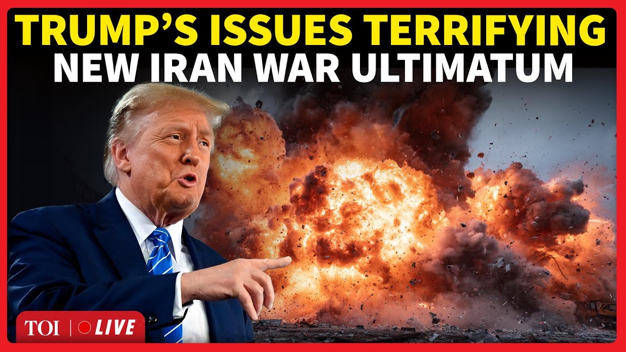 LIVE: Trump Issues Alarming New Iran War Ultimatum; 'JUST FEW HOURS LEFT FOR...'