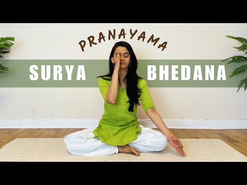 Daily Breathing Exercises | Surya Bhedana Pranayama | Nadi and Chakra | Hatha Yoga