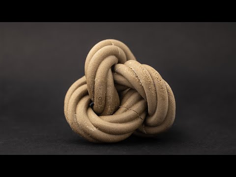Fourknot - 3D printed puzzle that smells like wood.
