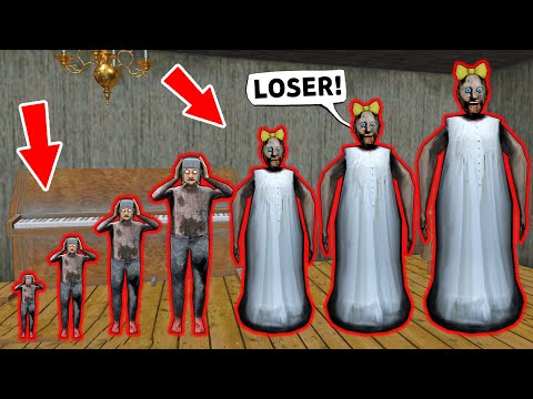 big Granny vs small Grandpa vs All friends - funny horror animation (30 min funny episodes)