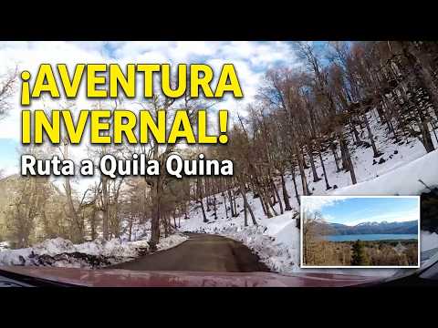 Ruta a Quila Quina en Invierno | Manejando desde San Martín de los Andes