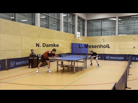 TT Verbandsliga Nord/Ost | Windhagen 2 - Sinzig/Ehlingen | Mesenholl (1881TTR) - Damke (1890TTR)