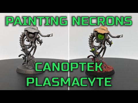 Painting Battle Ready Necron Canoptek Plasmacytes - #warhammer40k #necrons