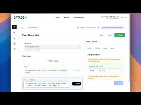 Datagen Demo