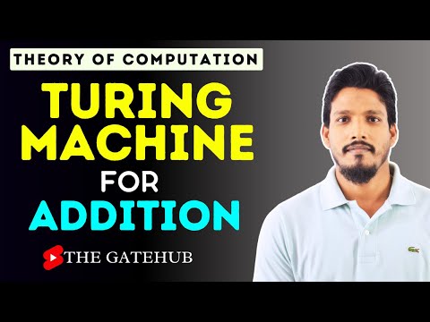 Turing Machine Binary Adder Example
