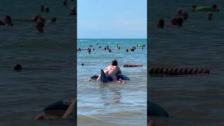 🇦🇷Mar Del Plata Beach Sea and Sand Argentina Hot Day 23🔥 #argentinabeach #mardelplatabeach