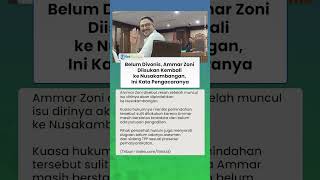 Belum Divonis, Ammar Zoni Diisukan Kembali ke Nusakambangan, Ini Kata Pengacaranya