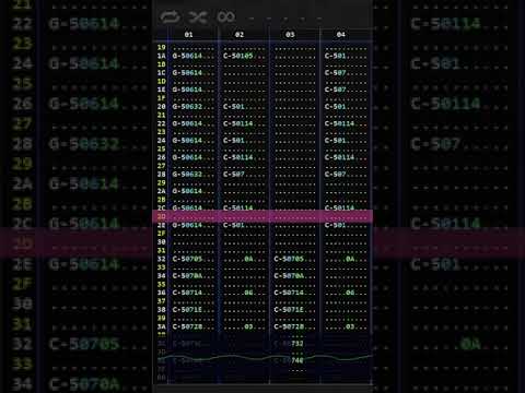 Amiga MED Tracker Song - Drum Solo