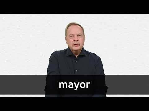 How to pronounce MAYOR in American English